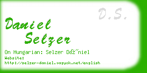 daniel selzer business card